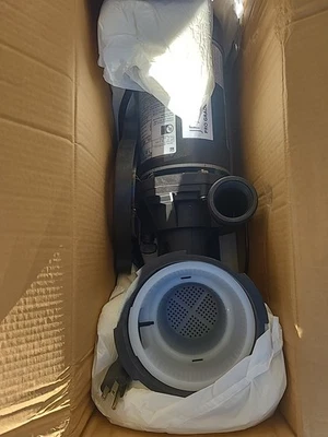 Jacuzzi 348178 JPA Pro Grade Pool Pump, 3' STD 1 HP 2SPD, Black - Image 1 of 4