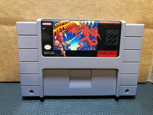 SUPER METROID SNES SPIEL SUPER SAUBER SAMMLERQUALITÄT - Bild 1 von 8