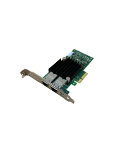 Intel / Dell x550-T2 Dual Port 10GbE RJ45 Full Height Network Card - 4V7G2 - Picture 1 of 12