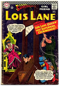 LOIS LANE 67 Superman's Girl Friend 1966 Kurt Schaffenberger - Picture 1 of 1