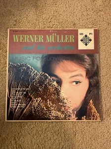 Werner Muller And His Orchestra,Music For Lover,Vinyl lp,Hi-Fi-Sound - Picture 1 of 4