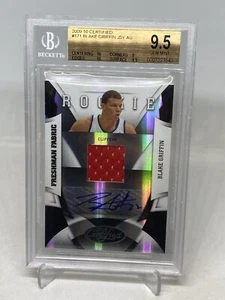 BLAKE GRIFFIN 2009 RC RPA ROOKIE AUTOGRAPH JSY /399 BGS 9.5/10 GEM MT POP 42 - Picture 1 of 11