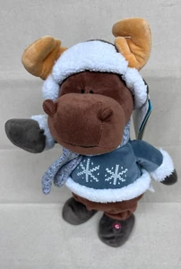Gemmy Animated Moose Musical Singing to "Jolly Old St Nicholas" Hippo #0785726 - Picture 1 of 7