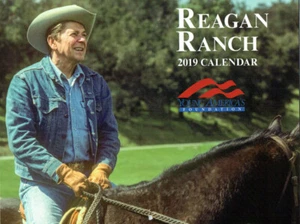 2019 President Ronald Reagan Ranch Farbkalender NANCY Western White House - Bild 1 von 2
