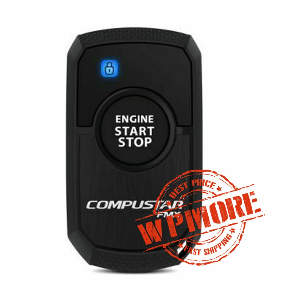 Compustar 1WR3R AM 1Way 1-Button LED 800-FT Water Resistant Replacement Remote - Image 1 of 1