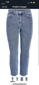 Noisy May petite blue Mon jeans. Size 4. Worn a couple of times - Picture 1 of 5