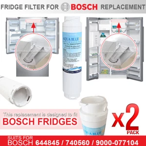 2 PACK OF 9000-077104 UltraClarity Filter for Bosch KFN91PJ10A by AQUA BLUE H20 - Picture 1 of 4