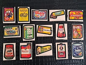 Vintage 1974 Topps Wacky Packages 9th Series Set Fillers - Bild 1 von 33