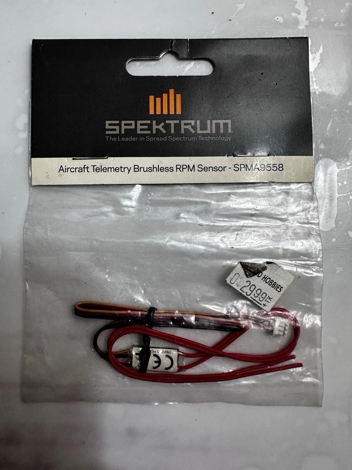 Spektrum Aircraft Telemetry Brushless RPM Sensor. SPMA 9558  - Image 1 of 1