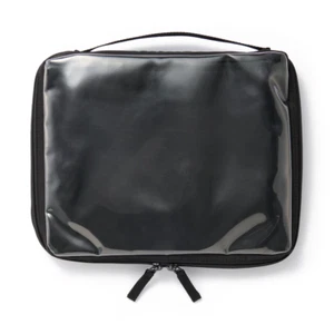 MUJI 83767259 A5 Custodia ampia collezione con tasche selezionabili 28x22x3,5 cm nera - Foto 1 di 10
