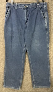 Carhartt jeans Men's 36x30 Denim Blue Dungaree Fit - Picture 1 of 11