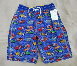 NWT Gap Kids HOT WHEELS Swim Trunks Board Shorts Boys Size Youth L - Picture 1 of 4