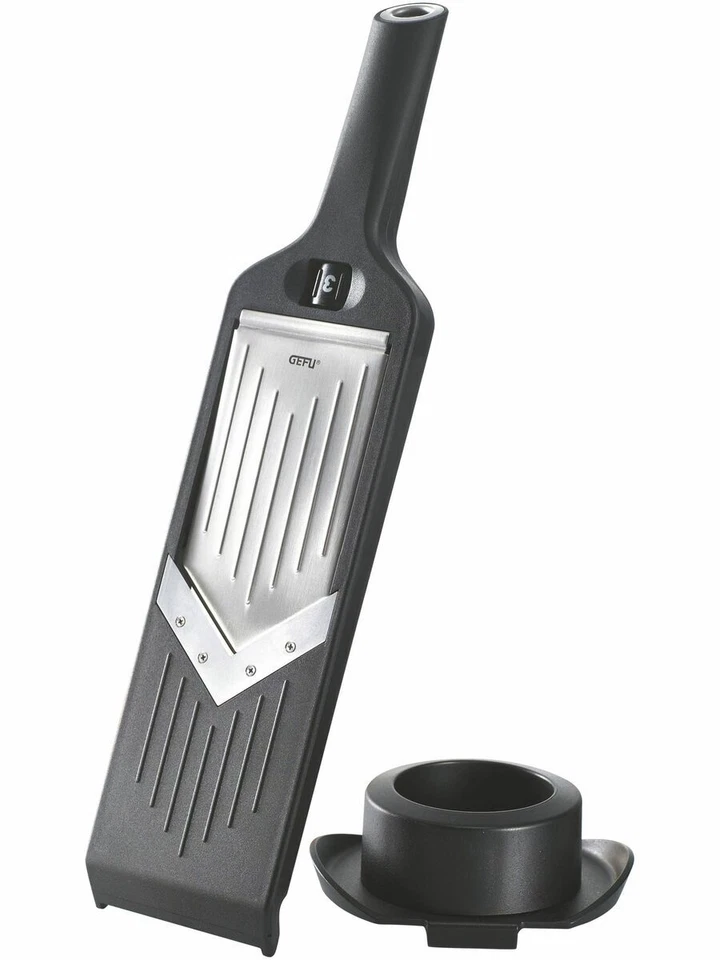 GEFU VIOLI V-Hobel - Schwarz (50440)