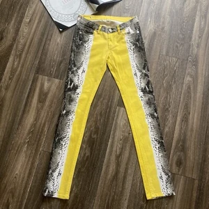 Slim Leg Jeans Snakeskin Print Size: 27  - Picture 1 of 11