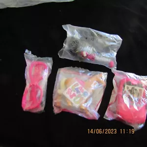 3 x McDonald's 1x Hungry Jacks Barbie New Sealed - Picture 1 of 10