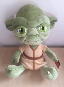 STAR WARS Movie Last Jedi - Licensed YODA SOFT PLUSH TOY DOLL 23cm BRAND NEW - Picture 1 of 1