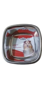 Ciotola per cani CAMON 1,5 ml in acciaio Antiscivolo - Foto 1 di 2