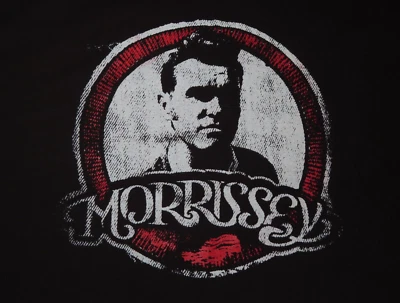 English Singer and Songwriter MORRISSEY (LG) T-Shirt THE SMITHS - Image 1 of 2