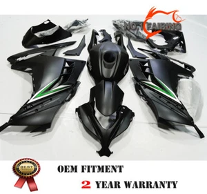 Flat Black Fairing Panel for Kawasaki Ninja300 2013-2017 EX300 EX300A Bodywok - Picture 1 of 2