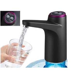 Wasserflaschen Pumpe Automatisch USB Wasserspender Wasserpumpe Schwarz Leises - Bild 1 von 22