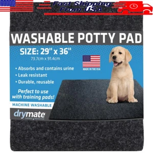 Washable Potty Pad Waterproof Absorbent Training Mat Dogs Cats Reusable Non-Slip - Picture 1 of 8
