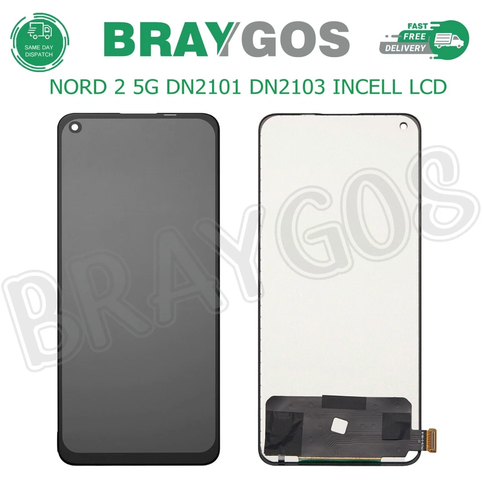 For ONEPLUS NORD 2 5G DN2101 DN2103 INCELL Touch Screen Digitizer LCD Display - Image 1 of 4
