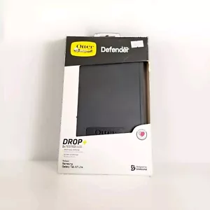 OtterBox Defender Pro Series Case & Stand for Samsung Galaxy Tab A7 Lite - Black - Picture 1 of 3