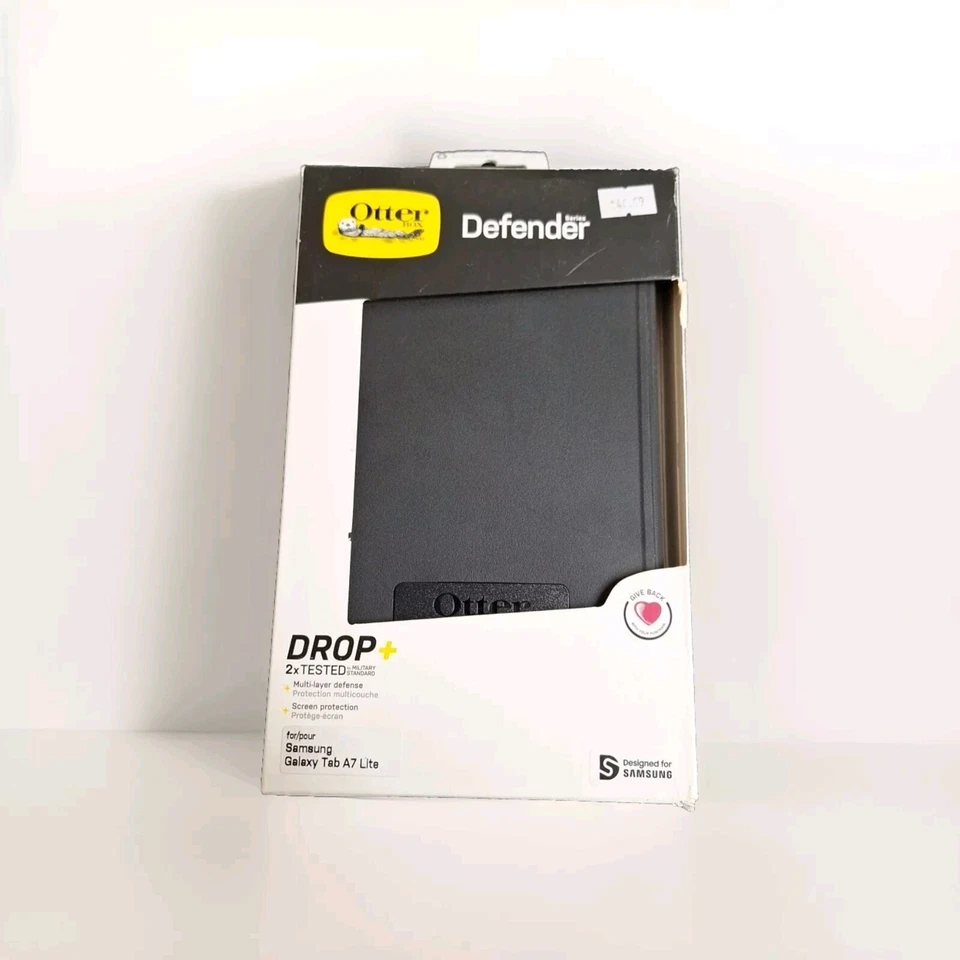 Funda y soporte OtterBox Defender Pro Series para Samsung Galaxy Tab A7 Lite - Negro Foto 1 de 3