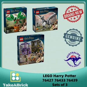 LEGO Harry Potter 76427 76433 76439 Buckbeak Mandrake Madam Malkin's Robes NEW - Picture 1 of 13