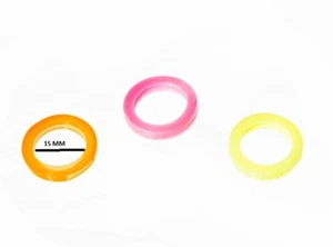2000 X plastic key identifiers assorted colours flourescent - Picture 1 of 1