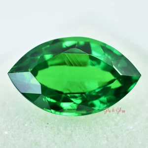 Natural Tsavorite Garnet Marquise Cut Green 8 To 10 Ct Certified Loose Gemstone - Picture 1 of 7