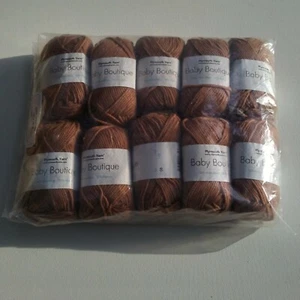 Plymouth'Baby Boutique' (50% Microfiber, 50% Nylon)104y,50g, Lot of 10, #08 Fawn - Picture 1 of 1
