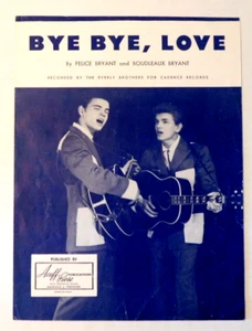 Spartiti The Everly Brothers "Bye Bye, Love" © 1957 - Foto 1 di 2
