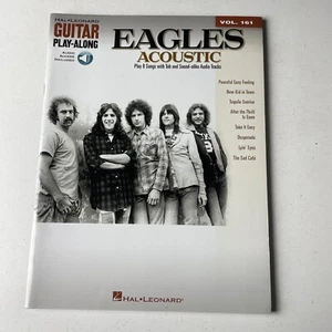 Guitarra Hal Leonard Play Along-Eagles Acoustic Vol. 161 - Imagen 1 de 6