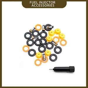 6 Set Fuel Injector Repair Seal Kit For BMW 325I 325IS 325IX Bosch 0280150715 - Bild 1 von 8