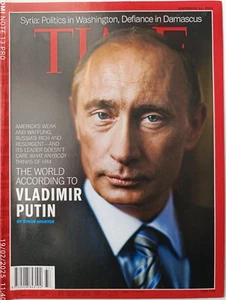 Time Magazine SEPTEMBER 2013 " VLADIMIR PUTIN " - Picture 1 of 1