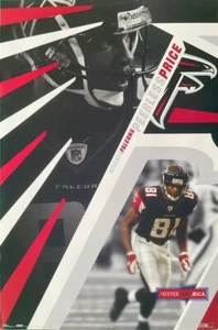 Peerless Price Atlanta Falcons Sports Poster 22.5 x 34 - Picture 1 of 6