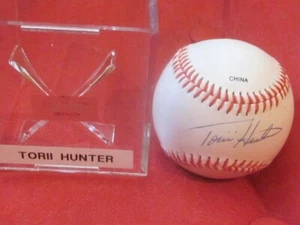 6 BASEBALLS MINNESOTA TWINS HANDSIGNIERT-Guzman-Hunter-Koskie-May-Plouffe-Reed - Bild 1 von 22