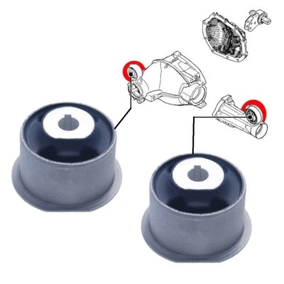 Silentblocks De Soporte Diferencial delantero para Grand Cherokee III, Commander - Imagen 1 de 3