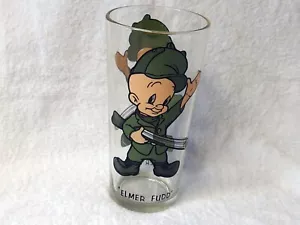 De colección 1973 Looney Tunes Elmer Fudd Glass 🍂 Carrol's Promo Warner Bros Cup EX - Imagen 1 de 9
