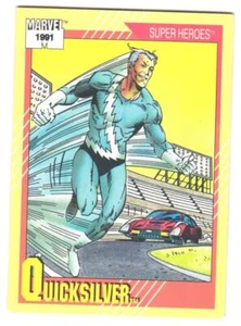 1991 Impel Marvel Universe II - Holograms Quicksilver #25 - Picture 1 of 2