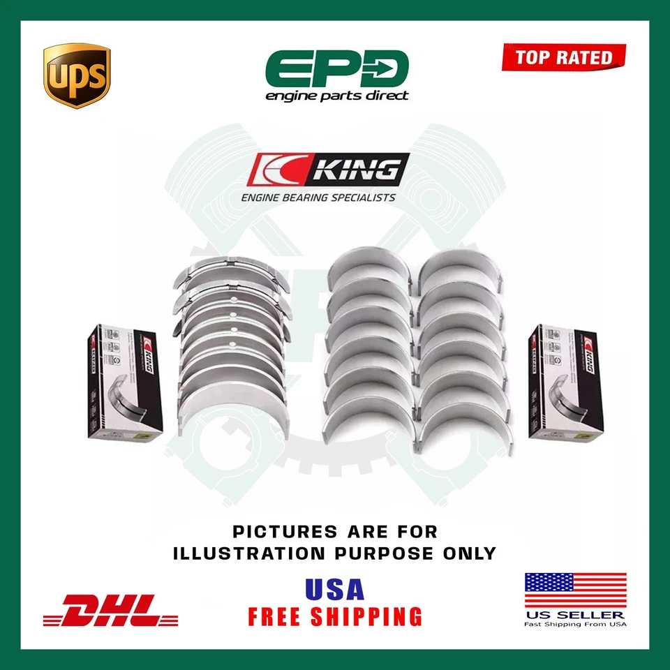 Crankshaft Main & Rod Bearing Std Fits Land Rover Jaguar 3.0 306DT Tdv6 Diesel - Image 1 of 1