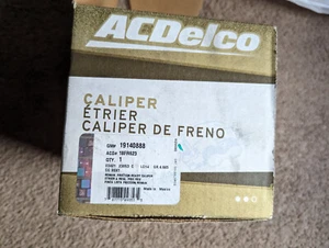 Remanufactured! ACDelco "Disc Brake Caliper-RWD Front Right" #18FR623/ #19140888 - Picture 1 of 4