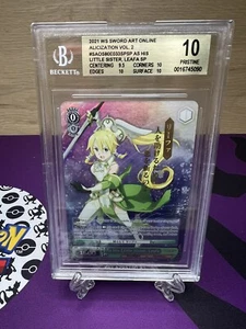As His Little Sister, Leafa SP - BGS 10 - 2021 Sword Art Online Weiss Schwarz - Picture 1 of 3