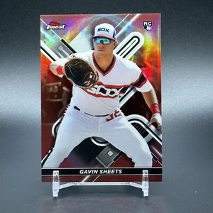2022 Topps Finest Gavin Sheets #'d /75 RC Rose Gold Refractor SP - White Sox - Picture 1 of 3