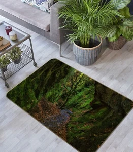 3D Forest Path 922 Non Slip Rug Mat Room Mat Elegant Photo Carpet Coco - Picture 1 of 4