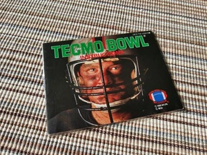 Tecmo Bowl NES Nintendo Anleitung Book Manual Only Neuwertig - Bild 1 von 2