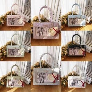 Chinese Style PU Women's   Embroidery Shoulder Bag Crossbody Bag  Itabag Handbag - Picture 1 of 14