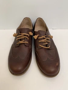 Sperry Top Slider Flat Leather Brown Shoes STS94198 Women's Size 9.5M H-15 61440 - Picture 1 of 7