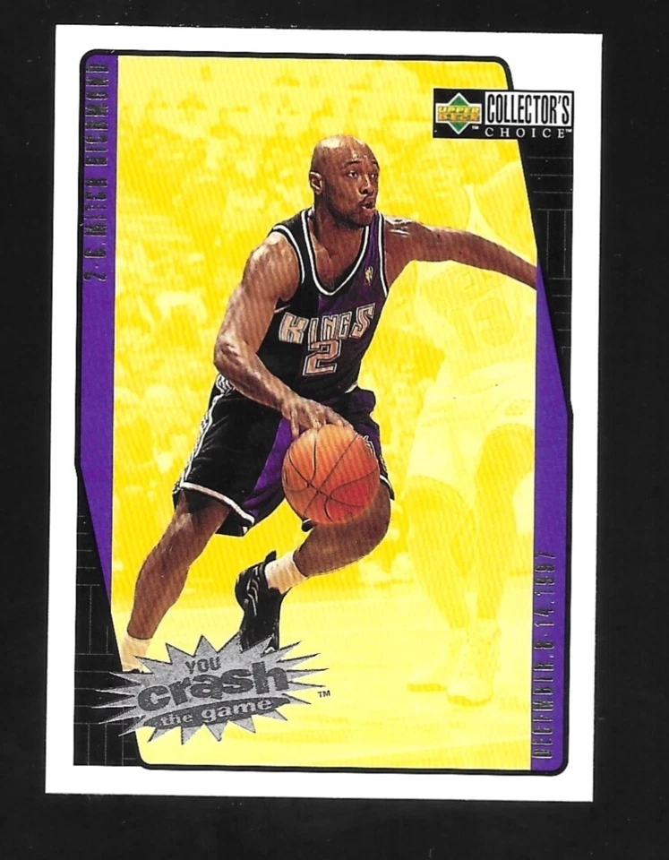 1997 Collector's Choice You Crash the Game Scoring #C23 Mitch Richmond Kings - Image 1 of 2